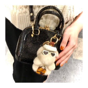 Mini bag SS bag charm tortoiseshell