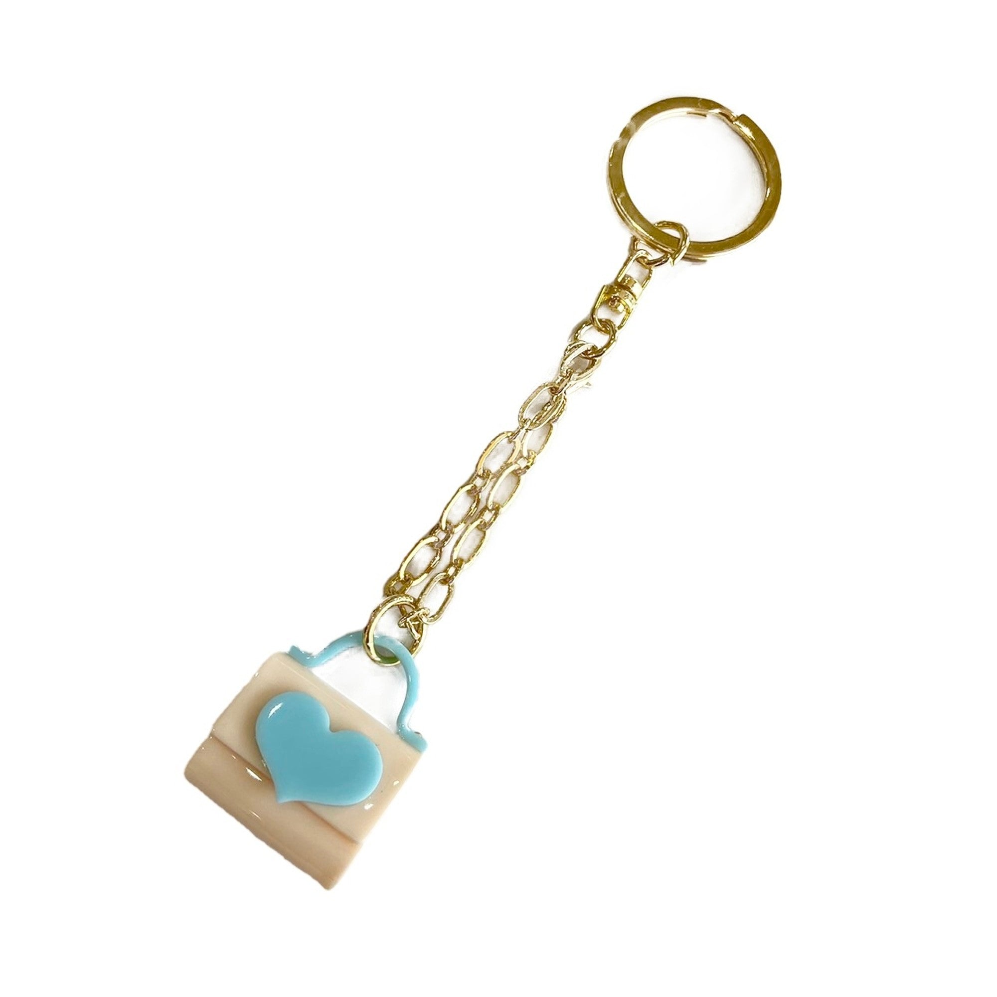 Mini bag SS bag charm heart blue