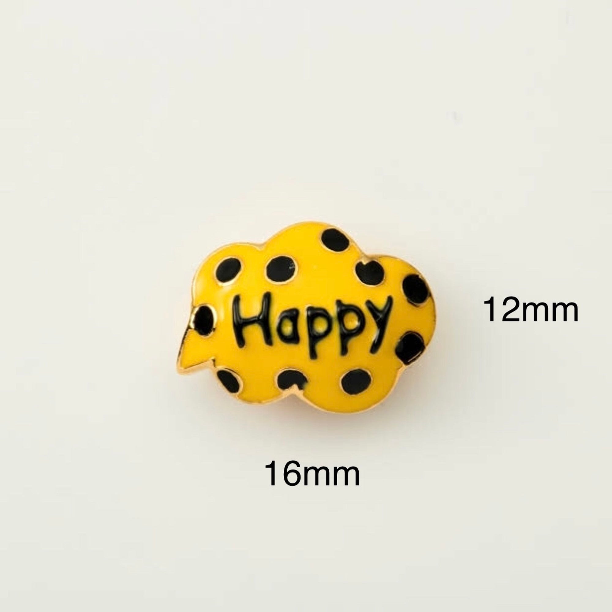 A PIERCED EARRINGHappy Yellow