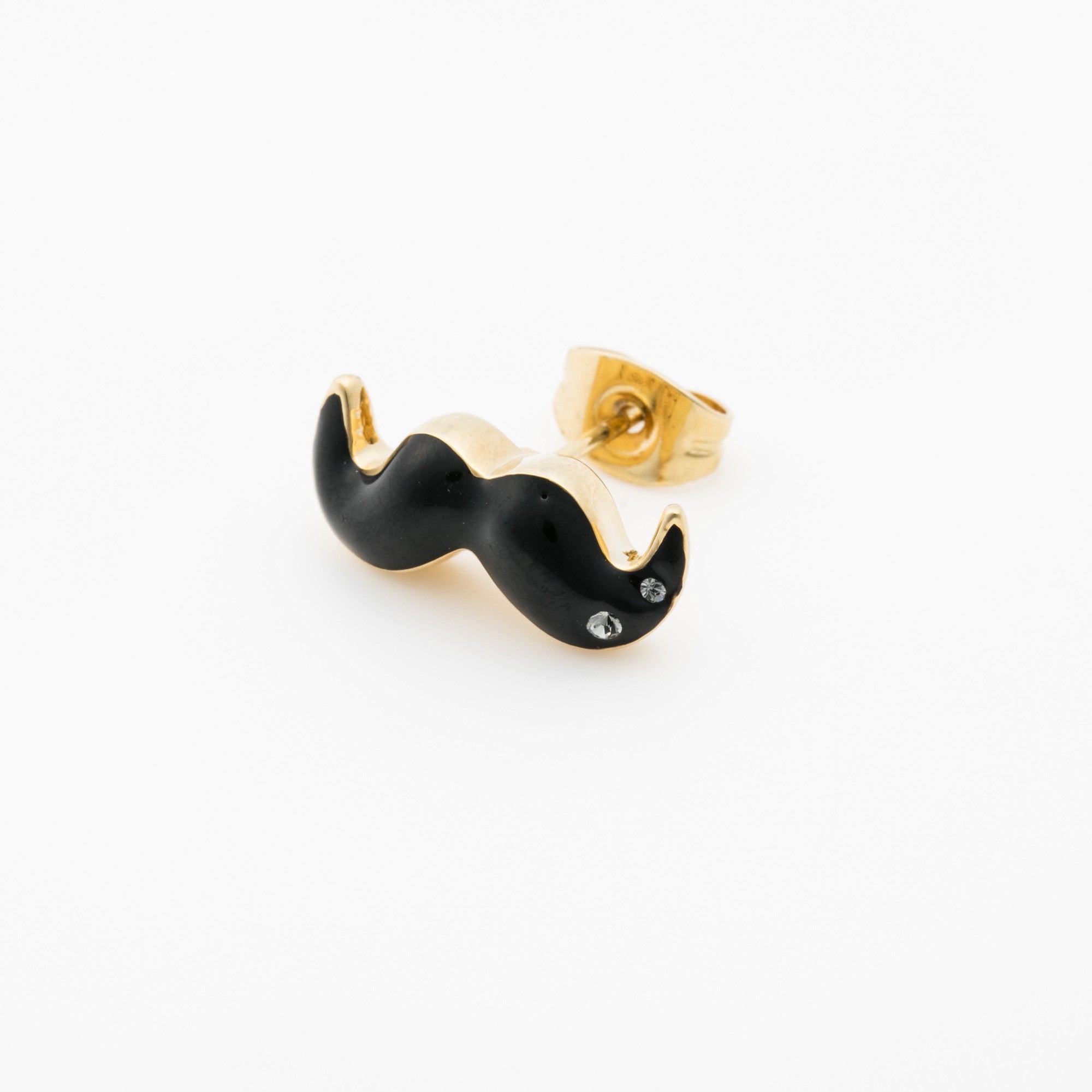 A PIERCED EARRINGMustache