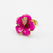 A PIERCED EARRING芙蓉霓虹粉红