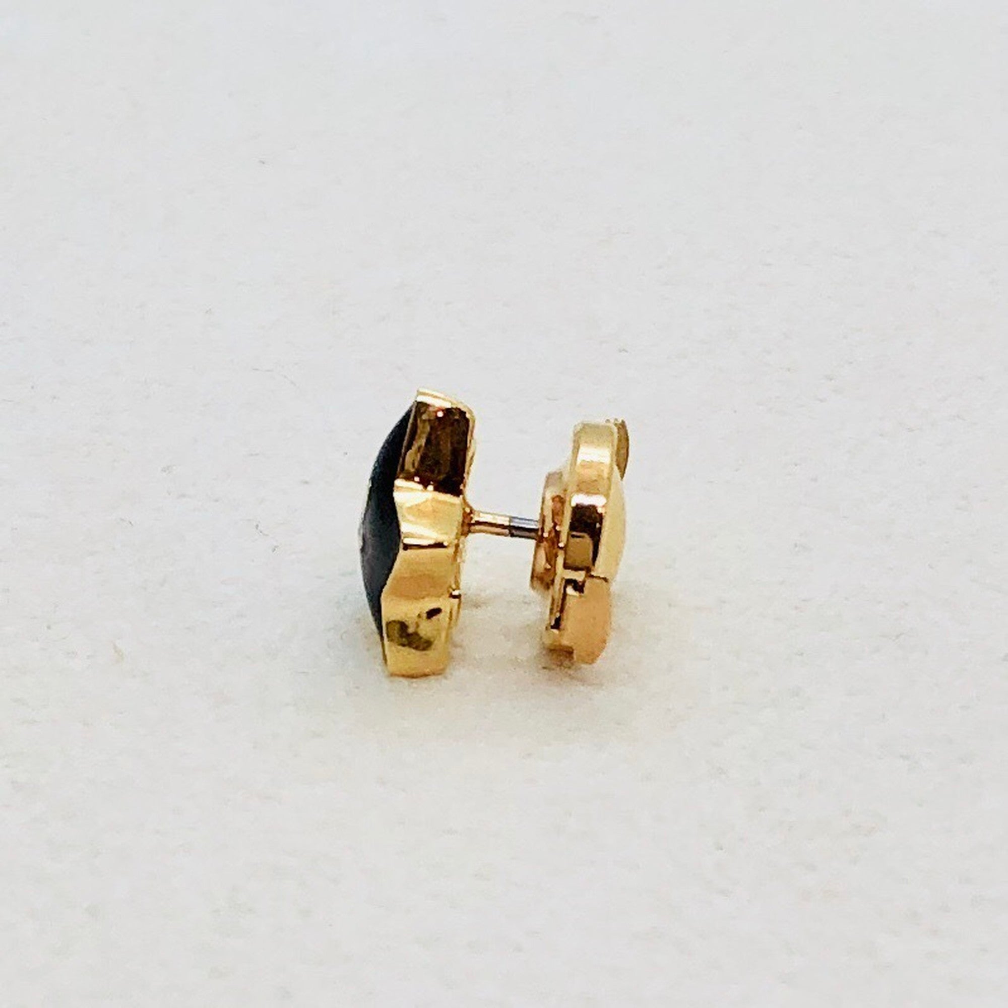 Etoile YG Black Jewel Pins