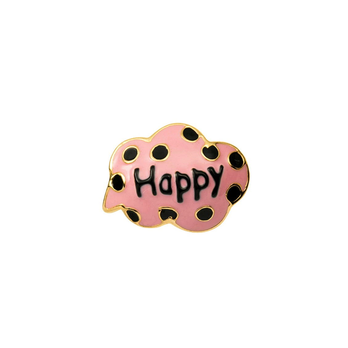 Happy YG pink jewel pins