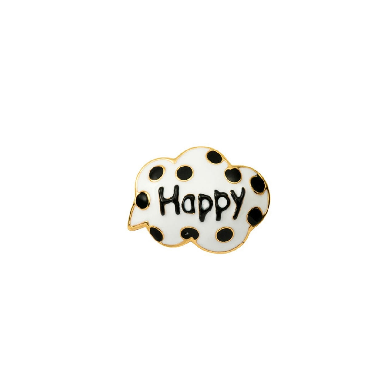 Happy YG White Jewel Pins