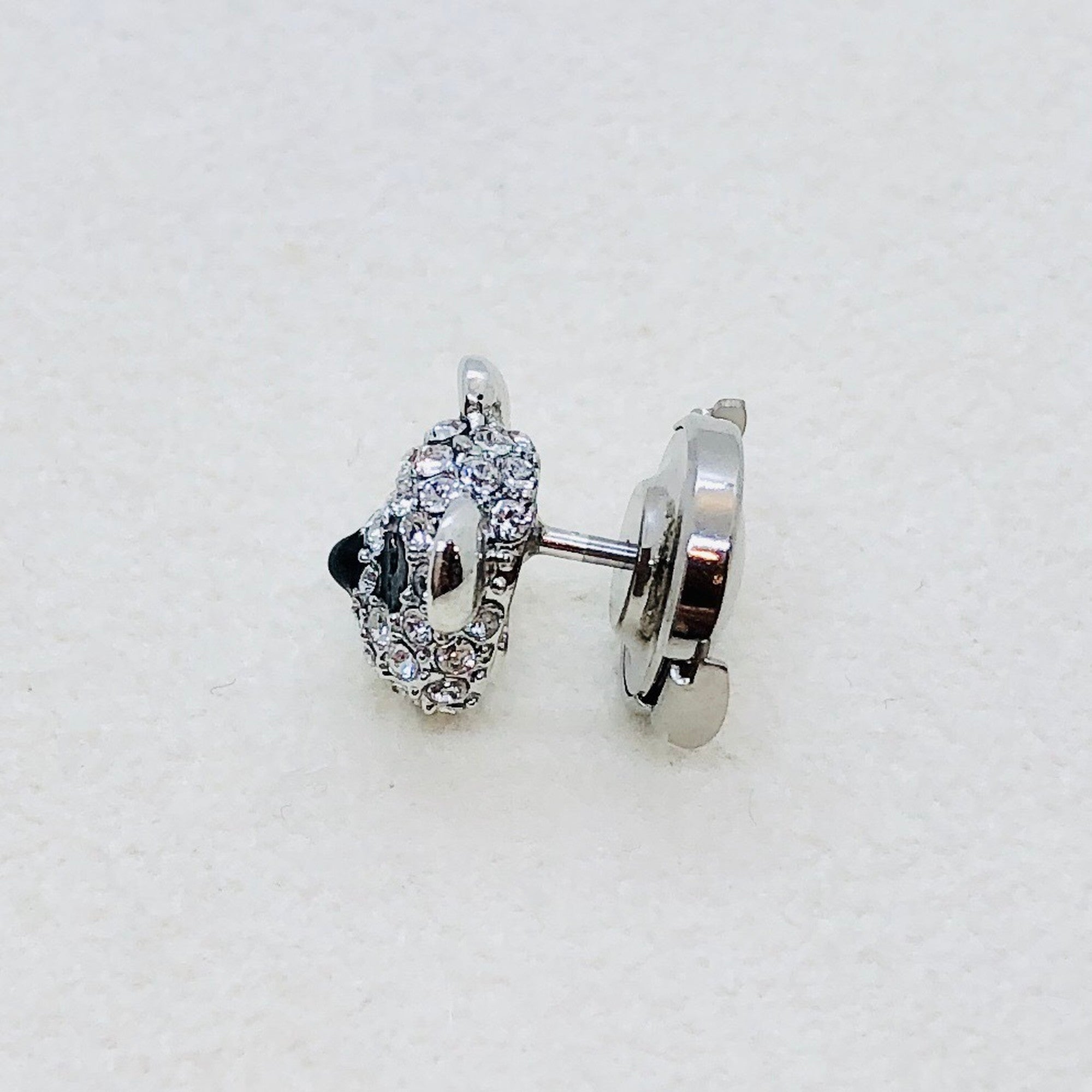 Panda RH Crystal Jewel Pins