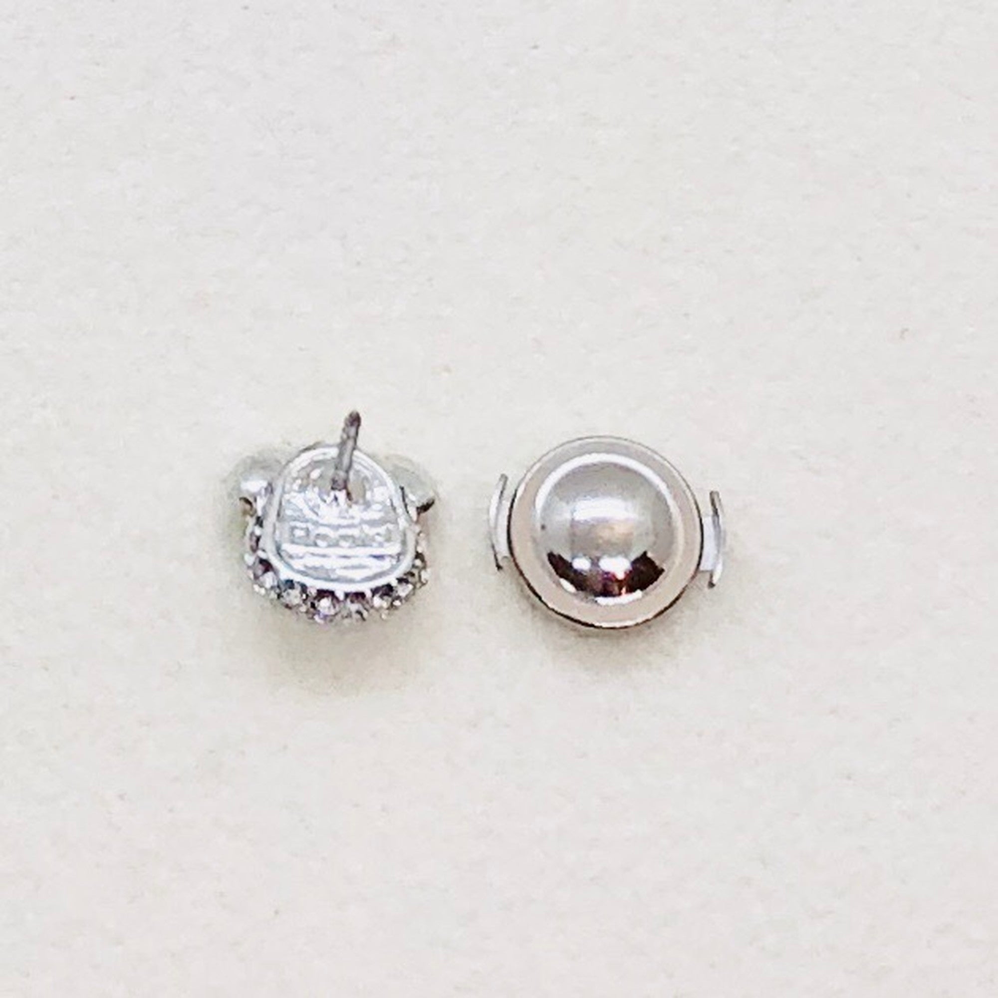 Panda RH Crystal Jewel Pins