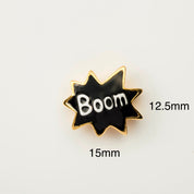 Boon YG Black Jewel Pins