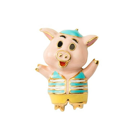 Little Pig Third Son Jewel Pins