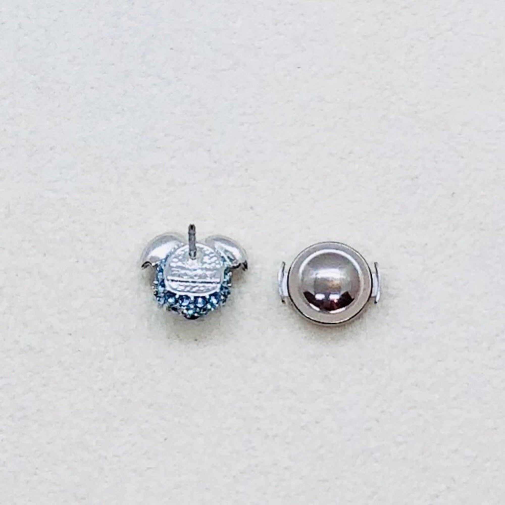 Koala RH Aquamarine Jewel Pins
