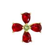 Fleur YG Scarlet  Toe Ring 
