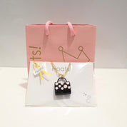 Mini bag S/M/L bag charm heart red