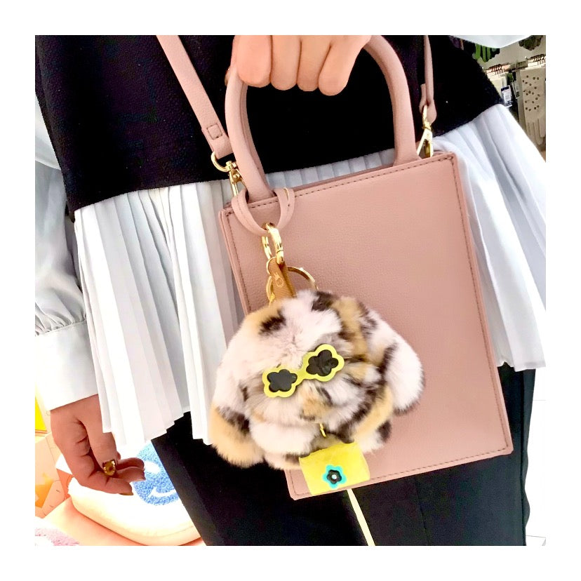 ミニバッグS ・M・L バッグチャーム　アネモネイエロー