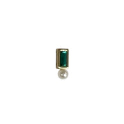 Geomet S YG Green  Toe Ring 