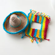 Mexican poncho set S