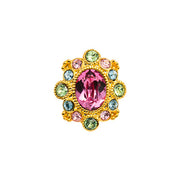 Laprances YG Crystal AB Toe Ring 