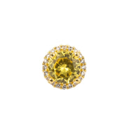 round YG yellow  Toe Ring 