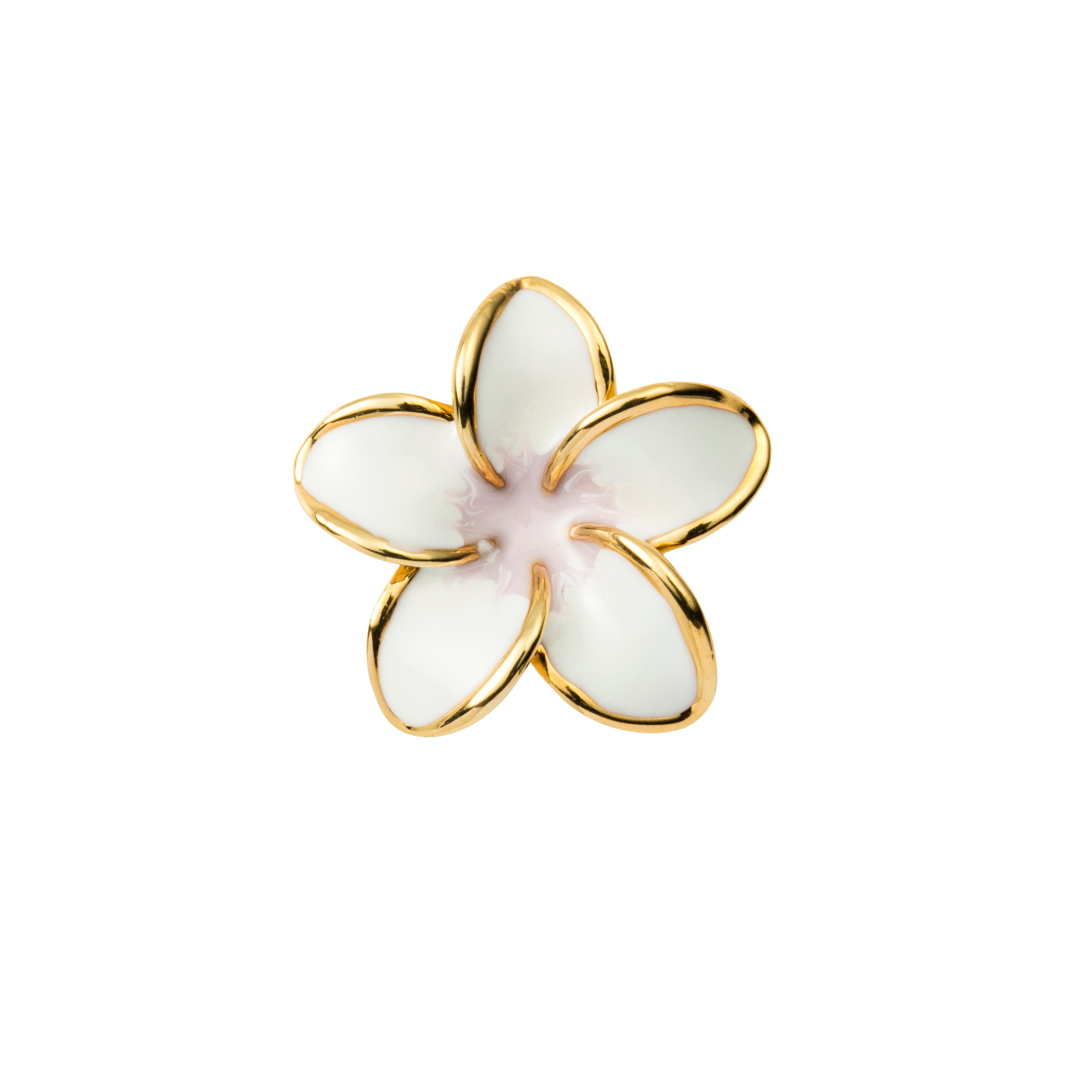  Toe Ring  鸡蛋花 S 黄金 白色*
