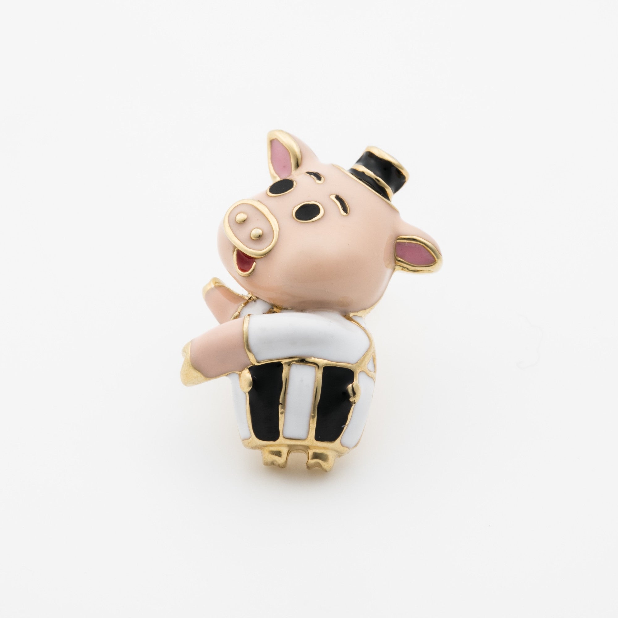 片耳ピアス　リトルピッグ 長男