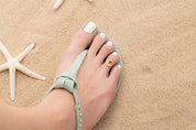 Initial SV925 YG C Toe Ring 
