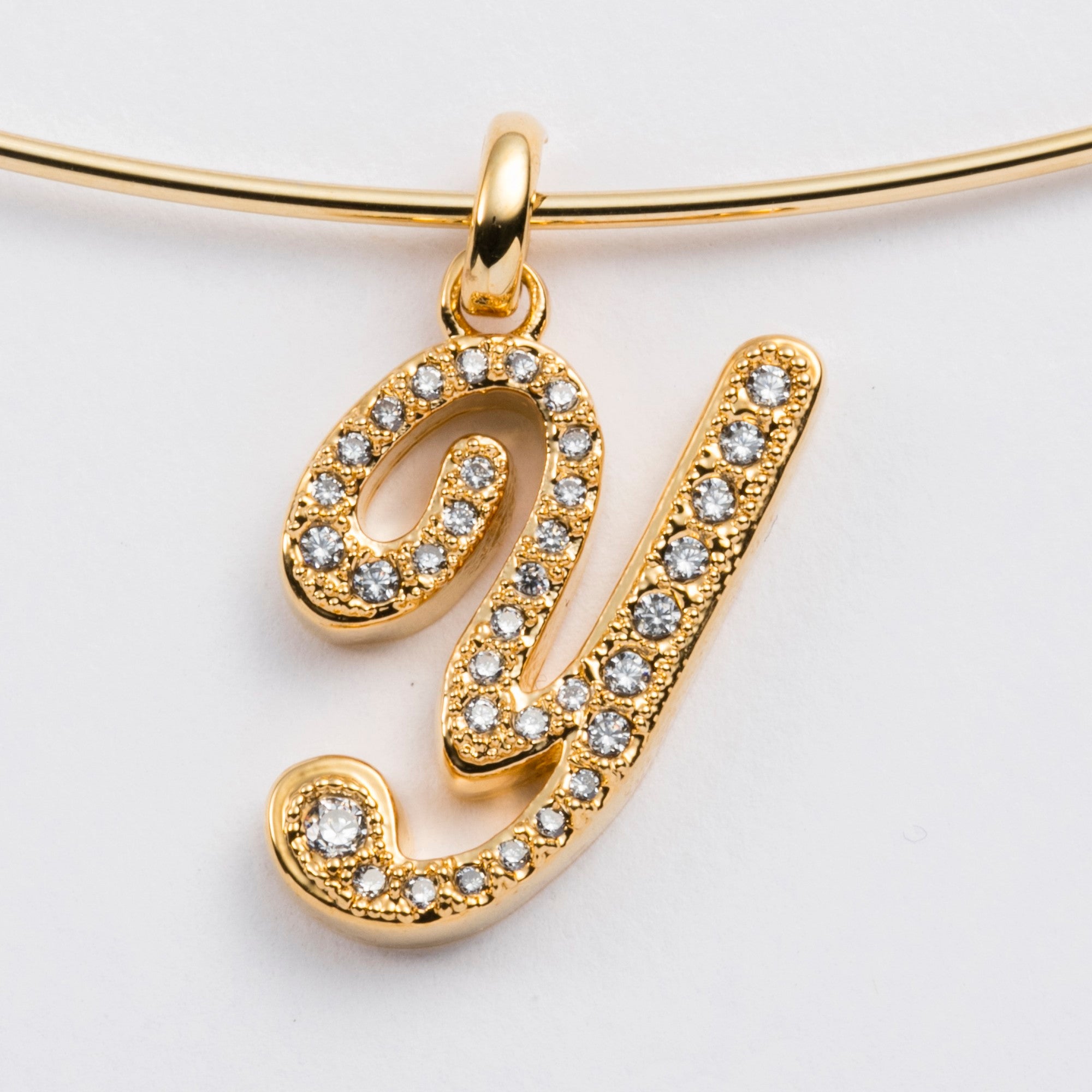 Initial Anklet YG Y