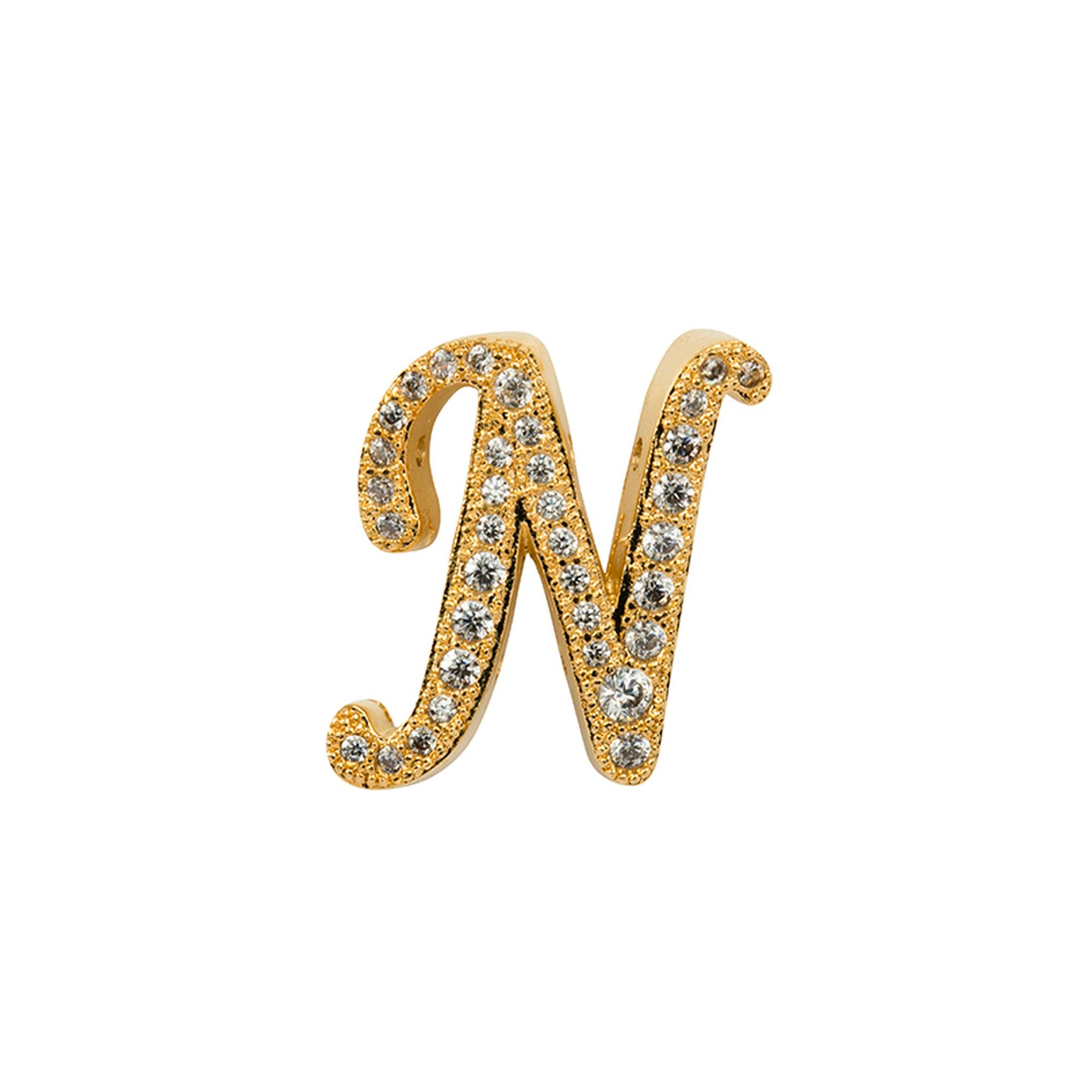 Initial J YG N Toe Ring 