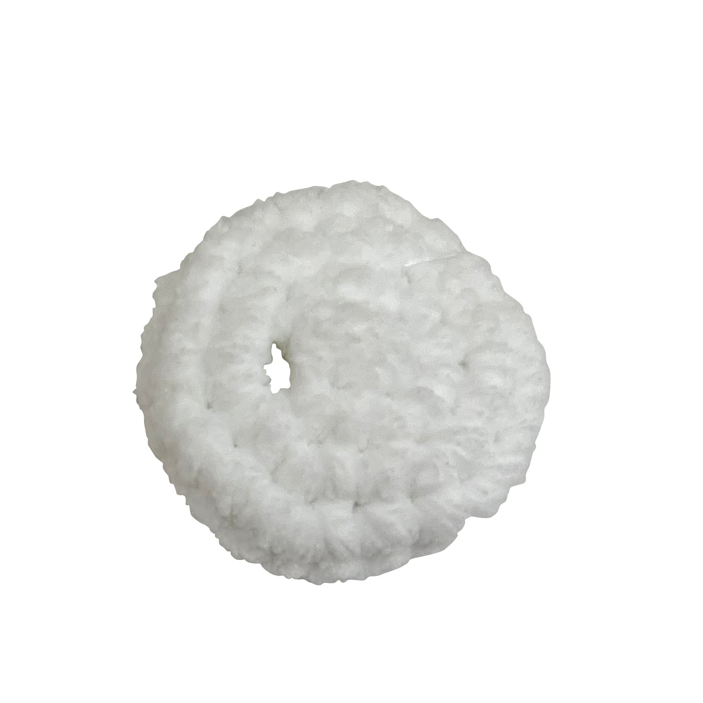 Fluffy charm S beret marshmallow white