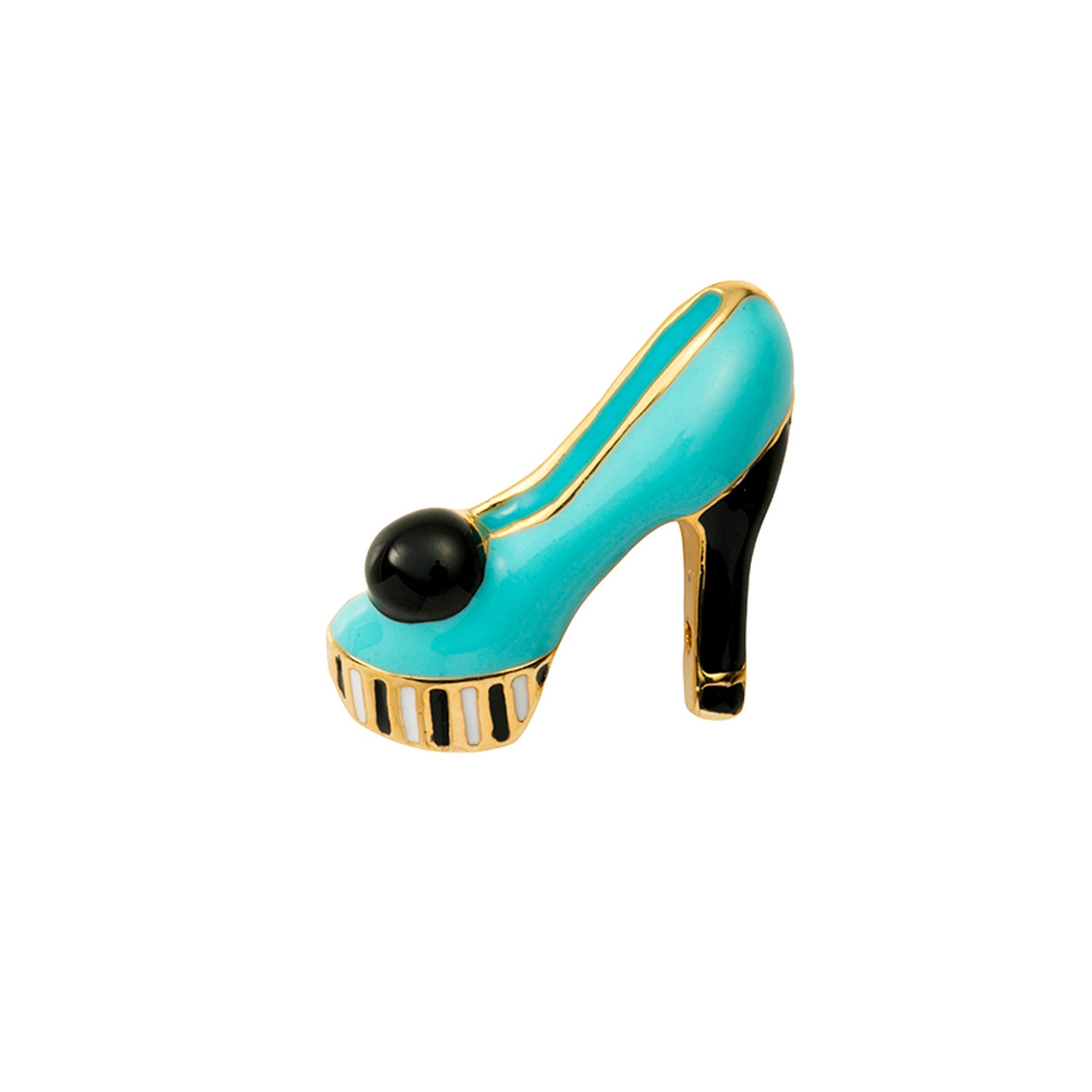 Pumps YG Blue Toe Ring 