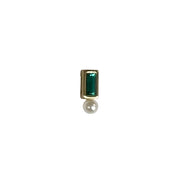 Geomet S YG Green  Toe Ring 