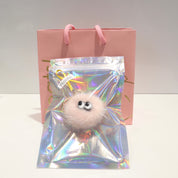 ミニまるさんキーリング　ココア