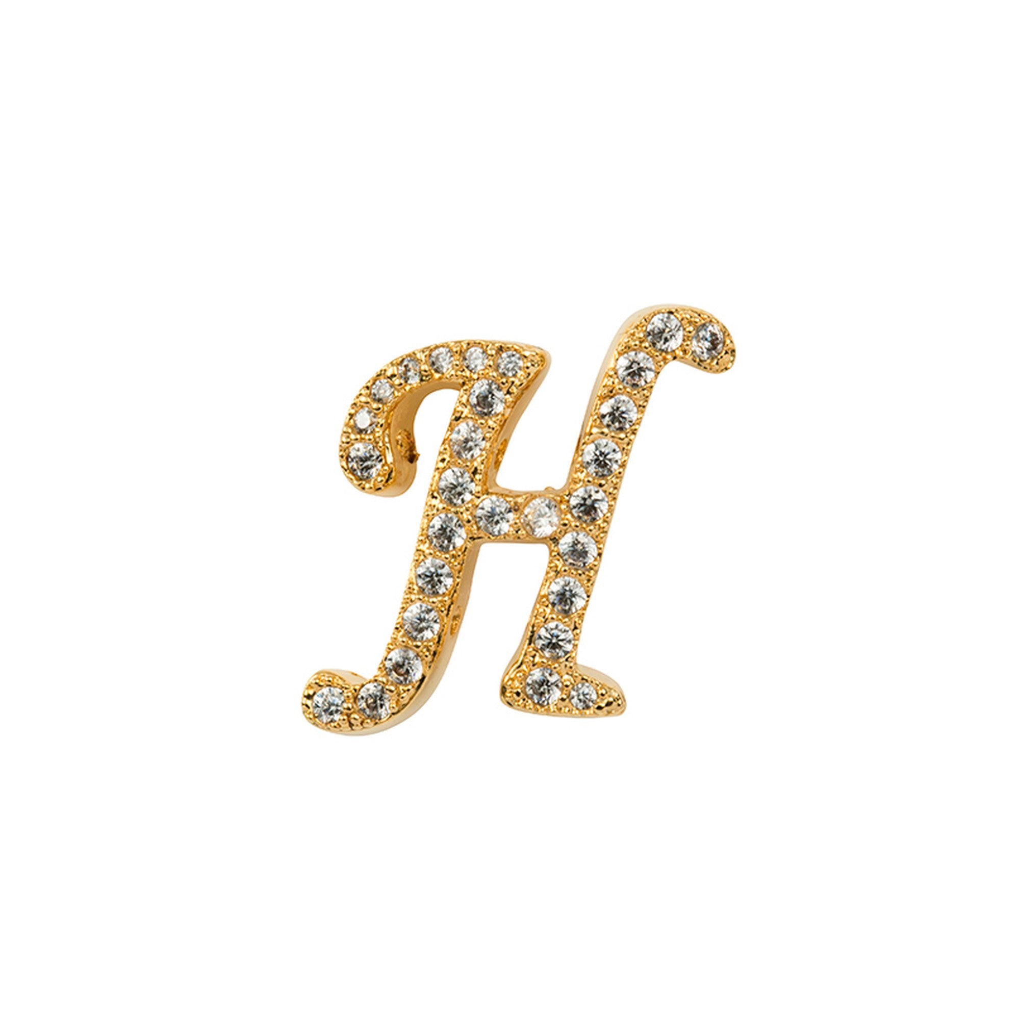 Initial J YG H Toe Ring 