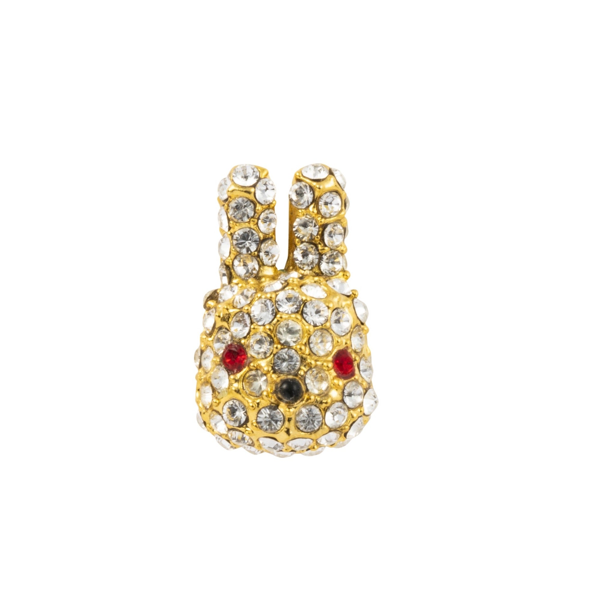 Bunny YG Crystal Toe Ring 