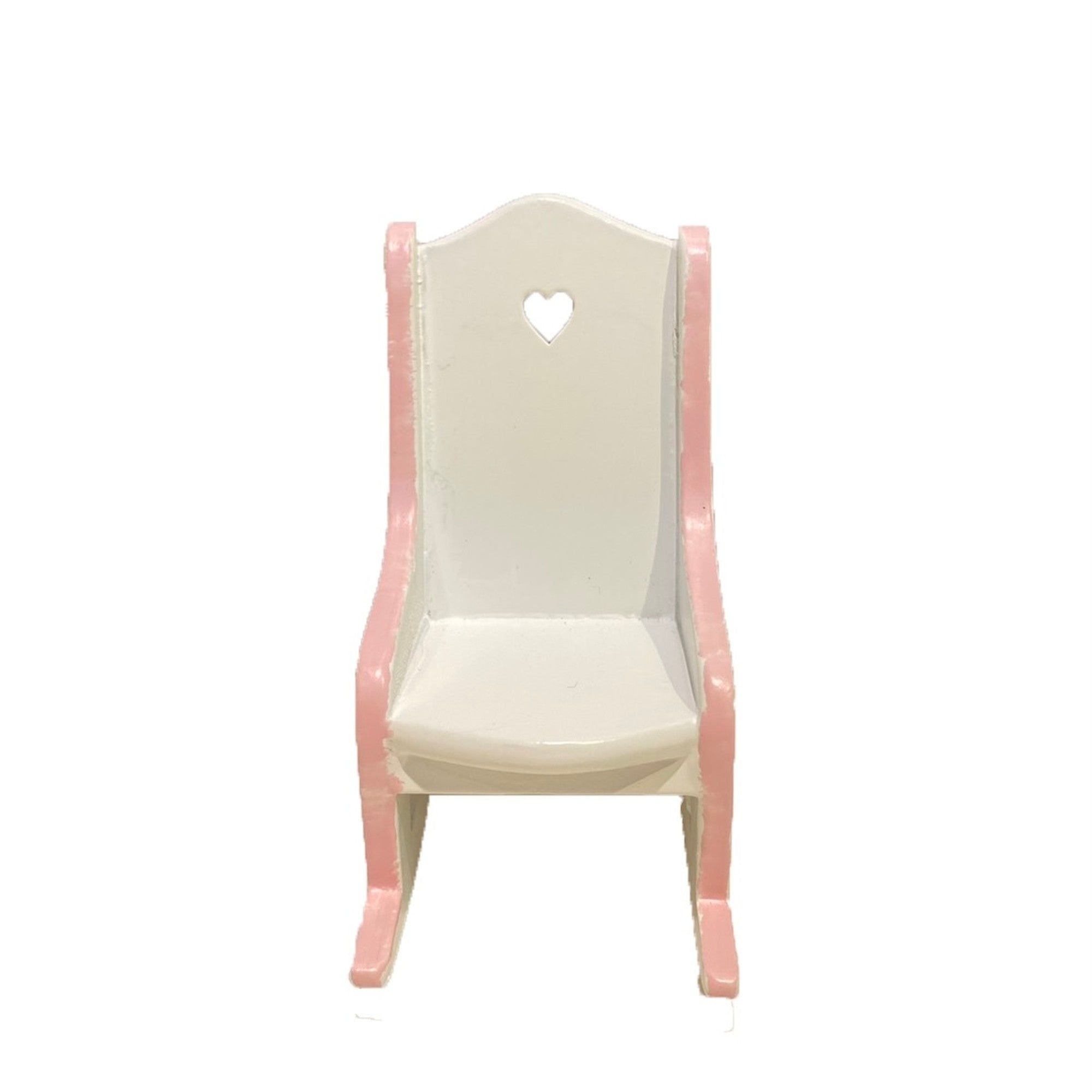 Fluffy rocking chair, pink
