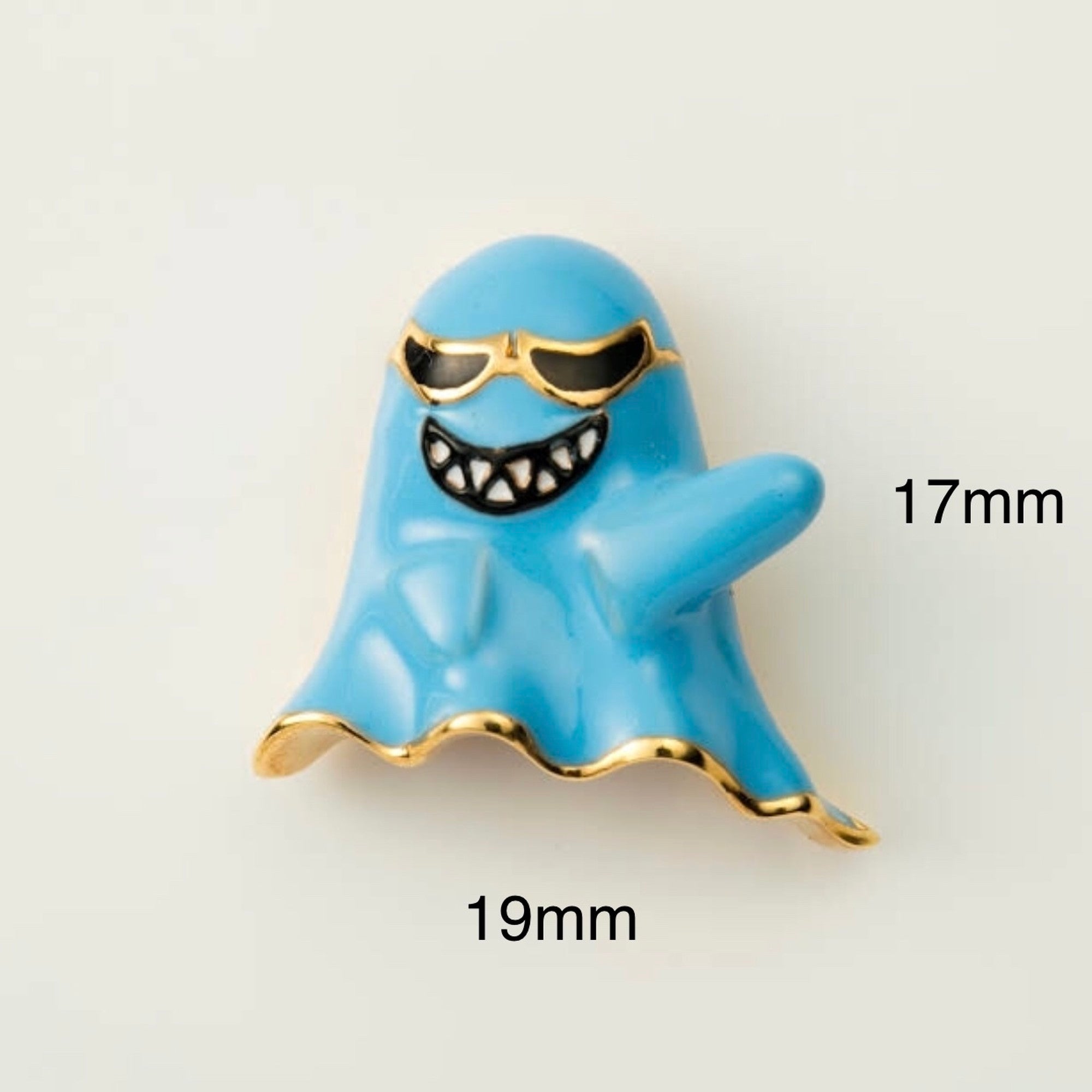 Wild Dad YG Blue Jewel Pins