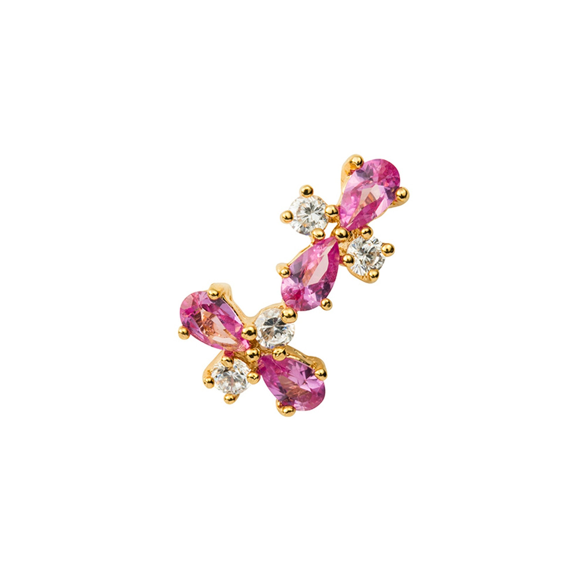 Amity 2 YG Pink Toe Ring 