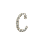 Initial J RH C Toe Ring 