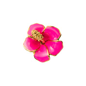 Hibiscus S Neon Pink Toe Ring 
