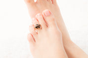 Happy Blue Toe Ring 