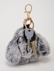 moff moff Bag Charm S Blueberry milk