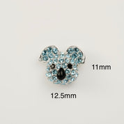 片耳ピアス　コアラ RH アクアマリン